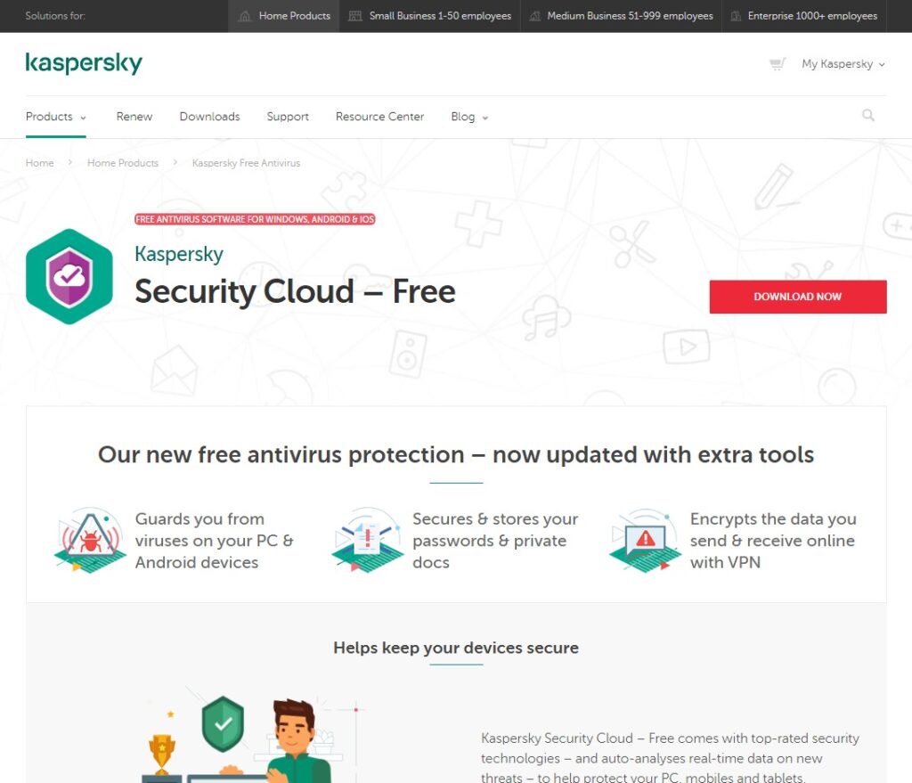 Kaspersky Security Cloud & VPN